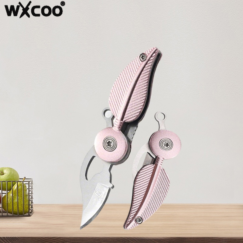 Kitchen Appliances Best - Pisau Mini WXCOO Berbentuk Bulu Kreatif,