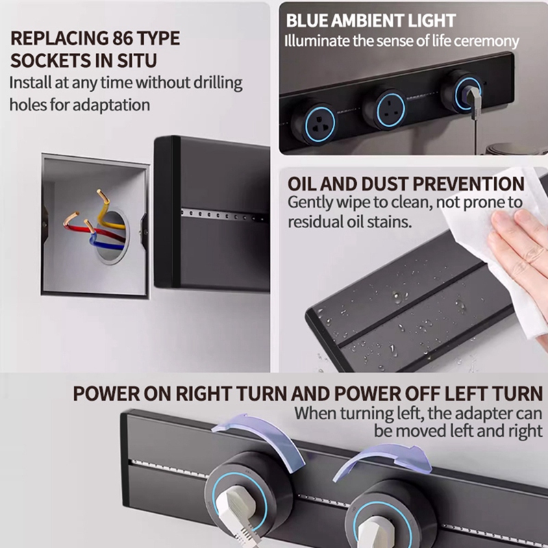 Kitchen Appliances Uk - Soket Listrik Tersembunyi di Dinding untuk