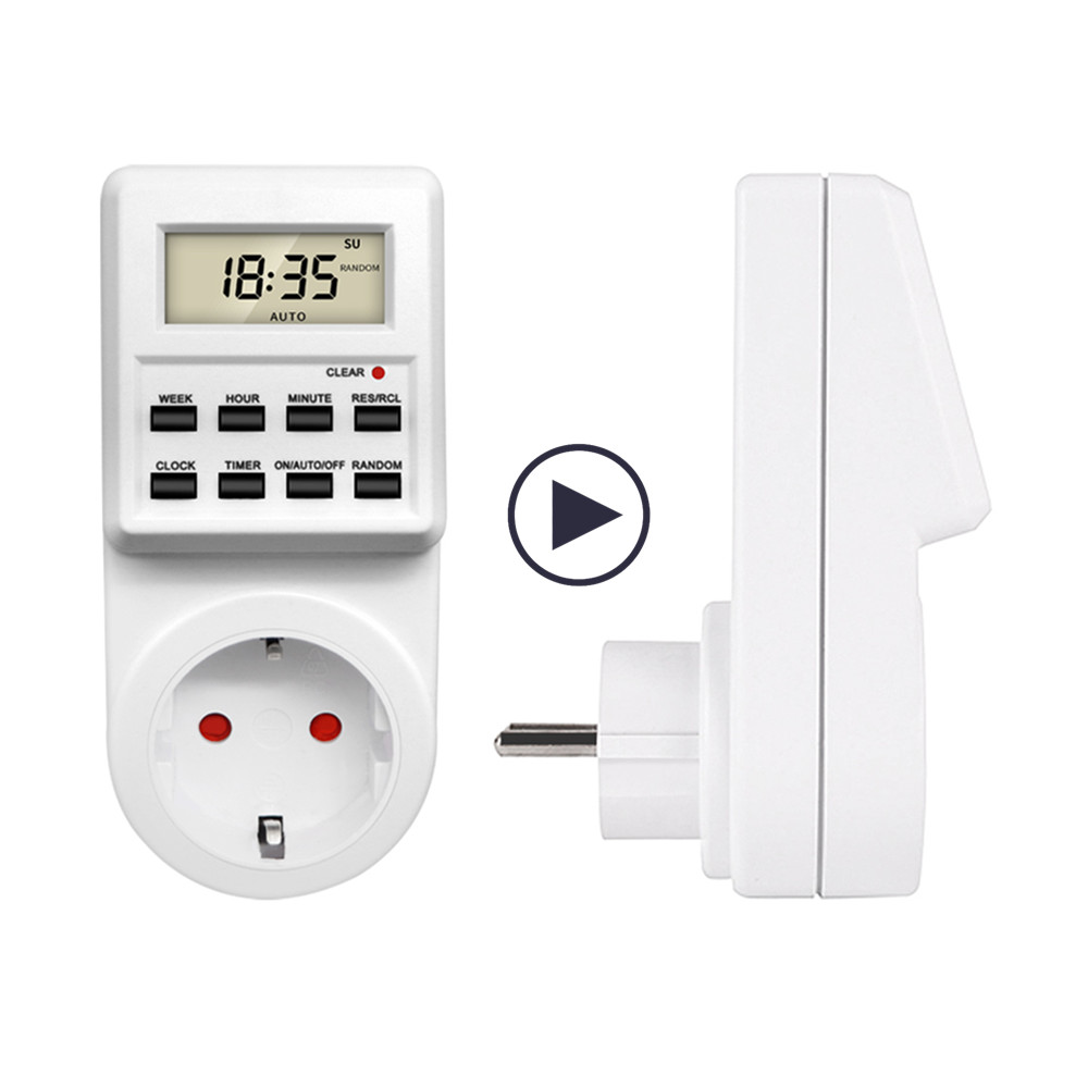 Kitchen Appliances Uk - TM03 Soket Sakelar Pewaktu Digital 24