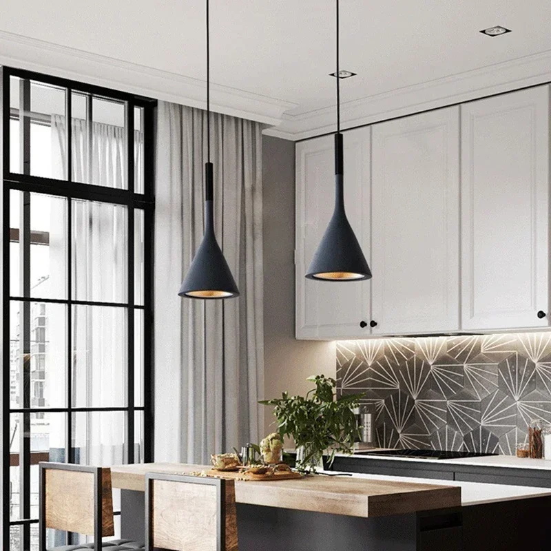Lampu Liontin Led Modern Lampu - Kitchen Appliances In White ulasan dan harga