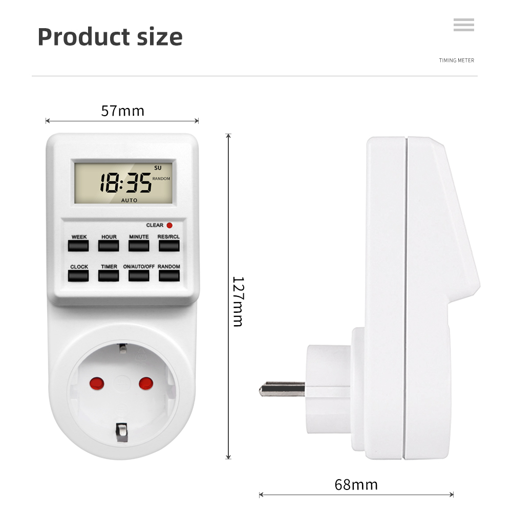 Soket Timer Digital Elektronik - Kitchen Appliances Uk ulasan dan harga