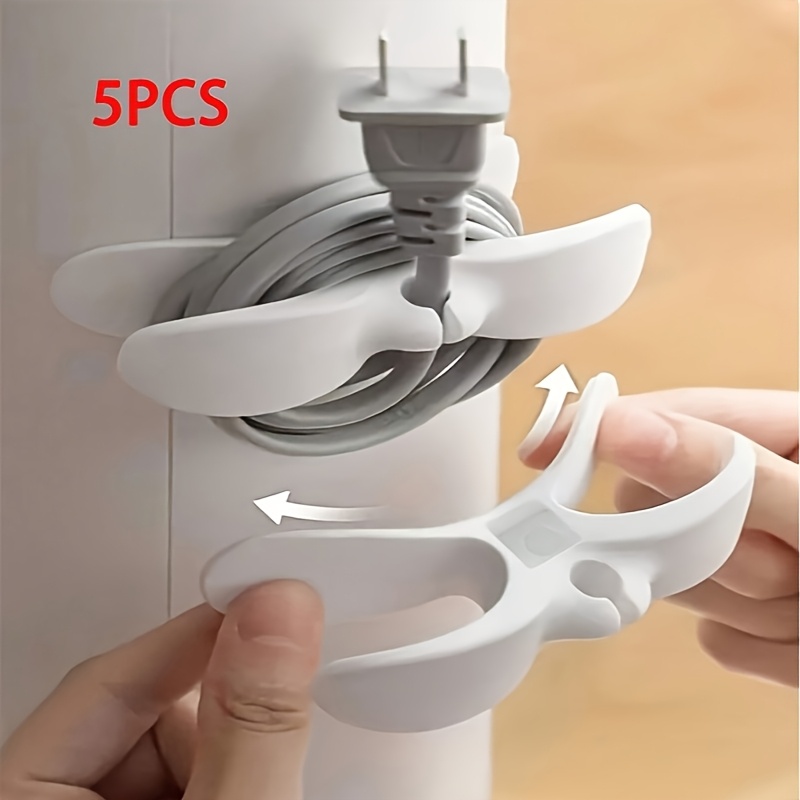 5 pengatur kabel plastik putih - Kitchen Appliances In White ulasan dan harga