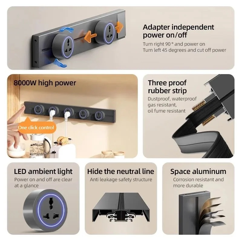 Stopkontak Rel Listrik, Stopko - Kitchen Appliances Uk ulasan dan harga
