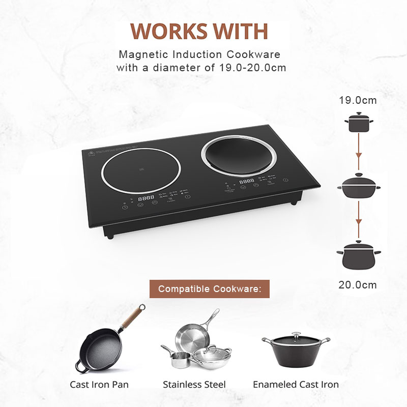 Kompor Listrik 3500W 2 Tungku  - Kitchen Appliances Electric Stove ulasan dan harga