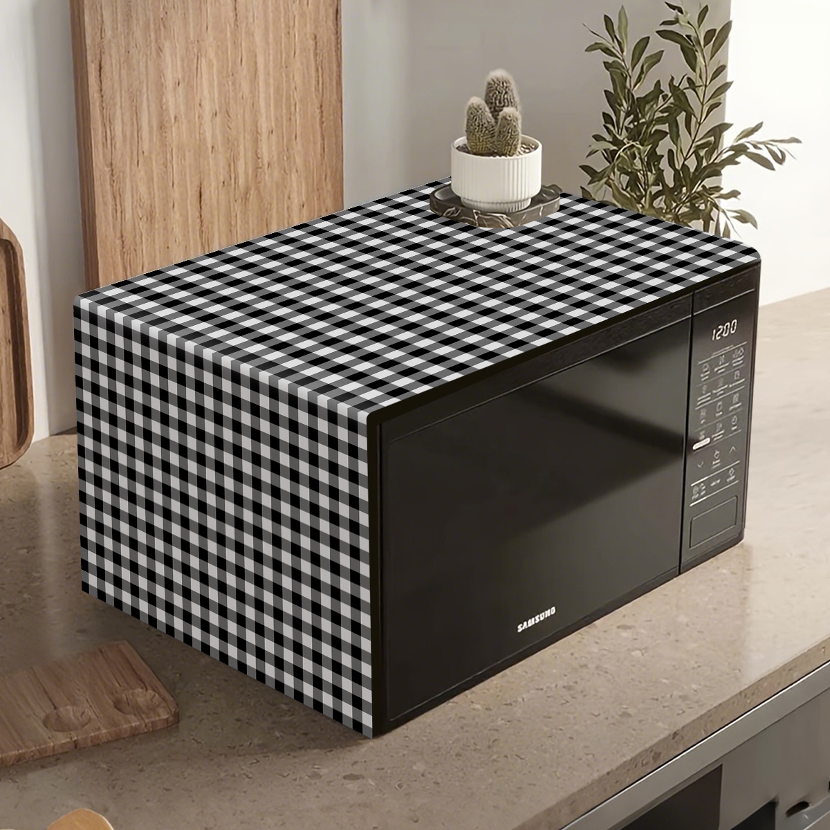 Penutup Debu Oven Microwave Ko - Kitchen Appliances In White ulasan dan harga