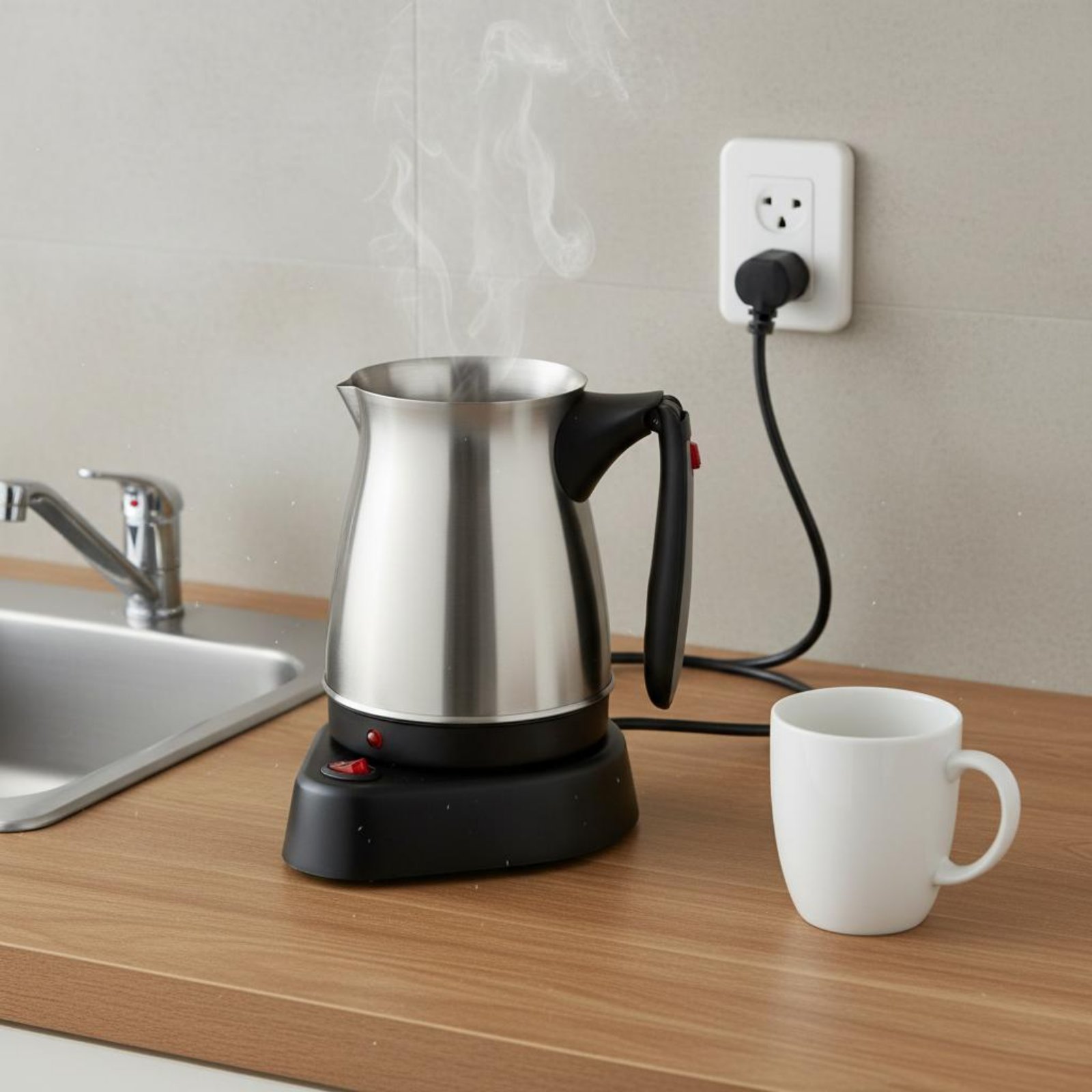 Teko Kopi Turki Elektrik Colok - Kitchen Appliances Uk ulasan dan harga