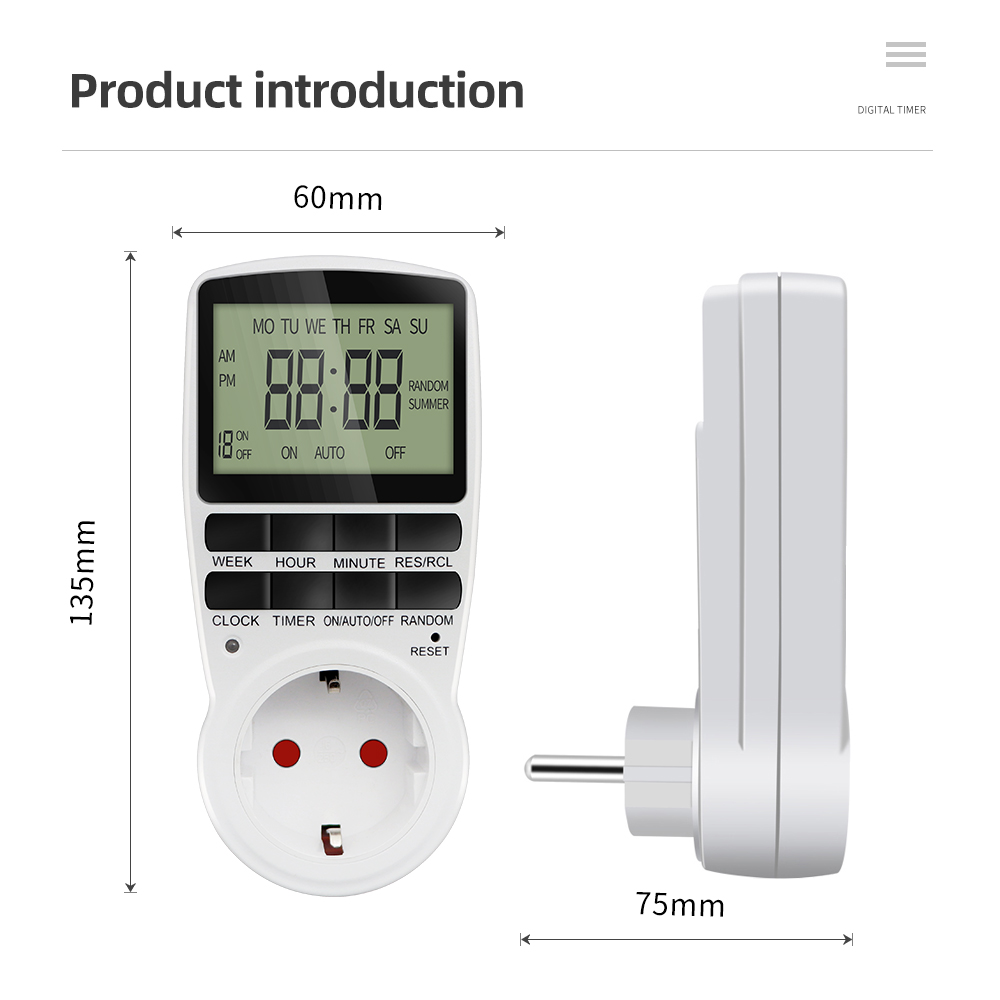 Saklar Timer Digital Elektroni - Kitchen Appliances Uk ulasan dan harga
